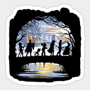 The Fellowship of the Dungeons Sticker